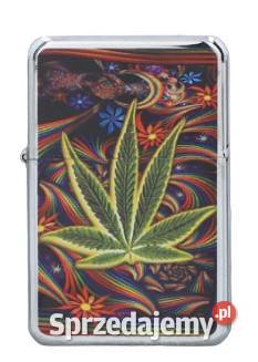 Zapalniczka Benzynowa Gentelo z Motywem Liścia Pozostałe Ostrowy nad Okszą