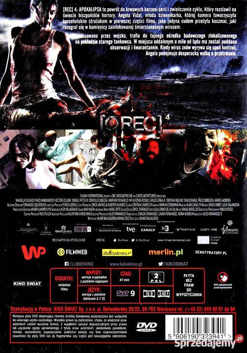 REC 4 APOKALIPSA 1 płyta