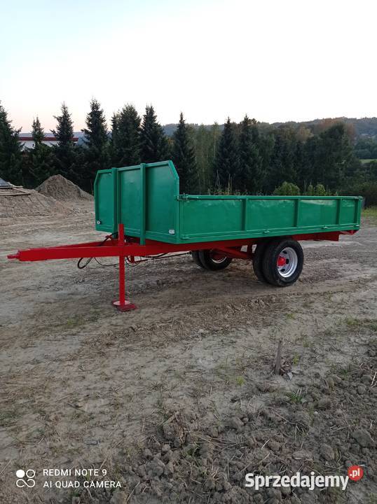 Przyczepka przyczepa z KIPREM do ciągnika OKAZJA
