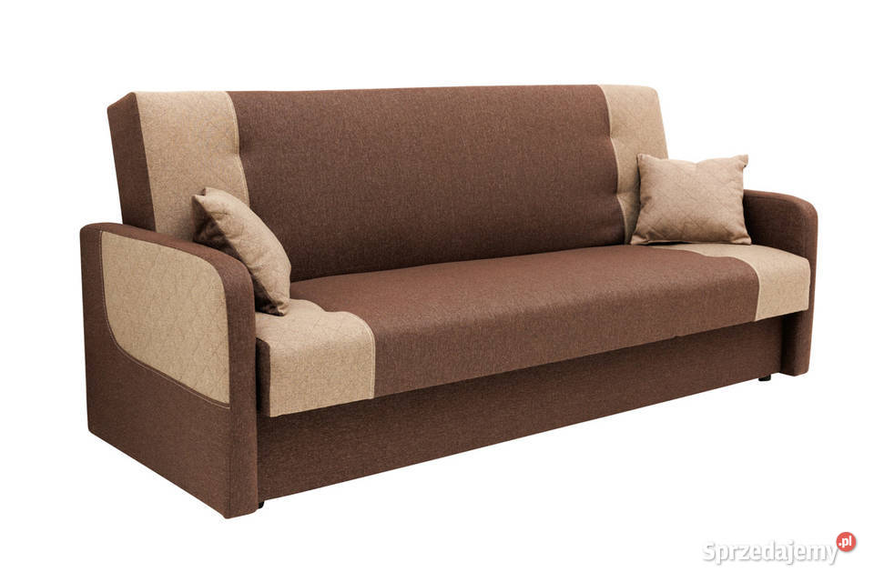 Wersalka Tapicerowana Brązowa DARIA II Niebylec