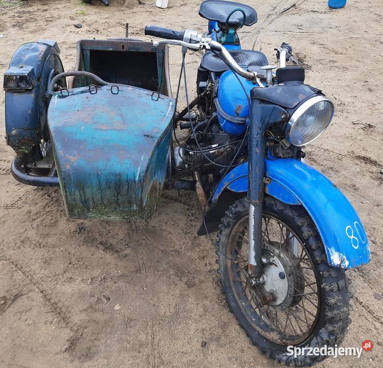 80 URAL IMZ8 1987 z wózkiem bocznym WYSYŁKA Ostrołęka