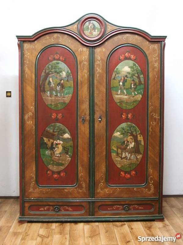 Piękna Szafa Malowana ANTYK UNIKAT AntykiMarki Marki sprzedam
