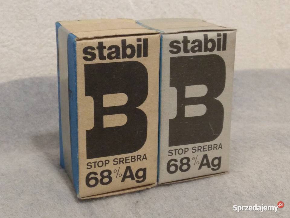 Stabil B Stop Srebra 68 Ag 100 g do amalgamatów Pozostałe mazowieckie Warszawa