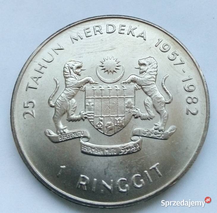 MALEZJA1 RINGGIT1982 rOKOLICZNOŚCIOWA Legionowo