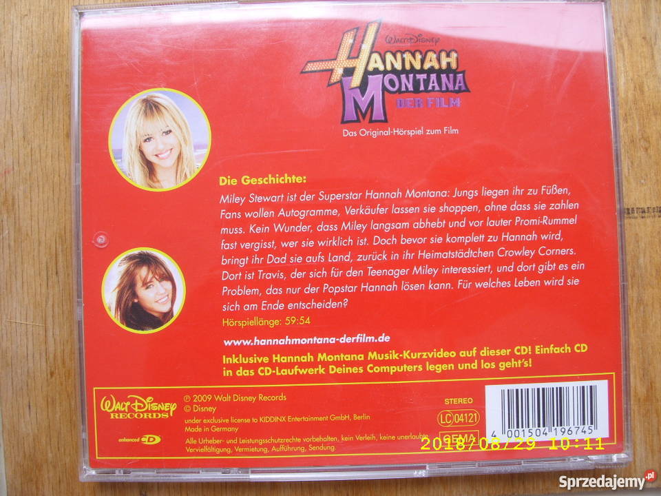 CD filmowa HANNA MONTANADER FILM Wołów
