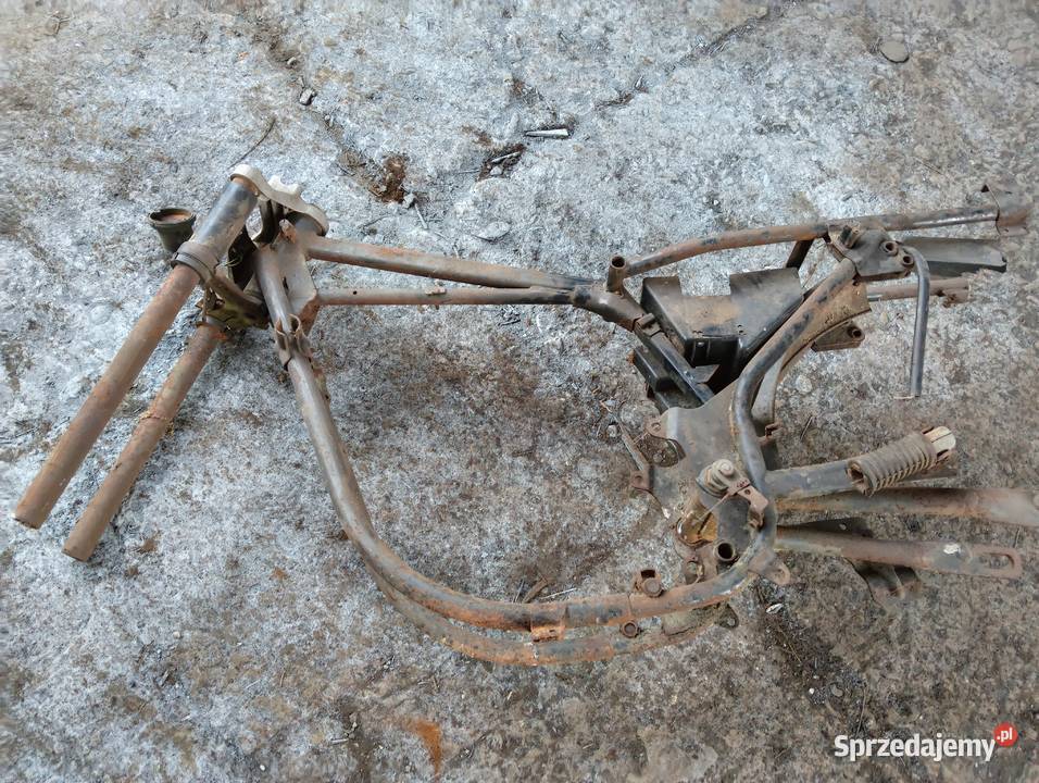 Stara rama motocyklowa JAWA Strzyżów