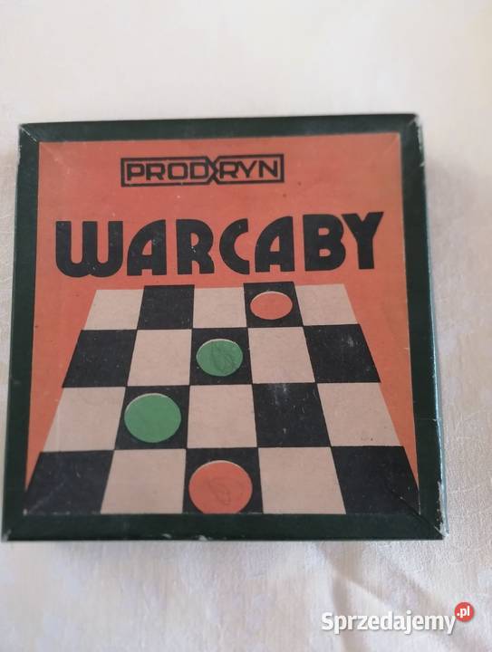 Gra planszowa warcaby firmy PRODRYN Łódź