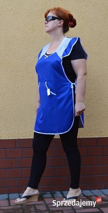 Fartuchy stylonowe zakładane głowę podomka małopolskie