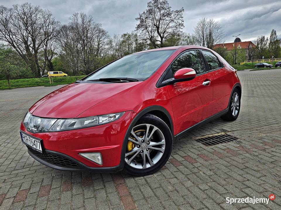 Honda Civic VIII ufo benzyna klima 5 drzwi 1 komputer pokładowy Koźmin Wielkopolski