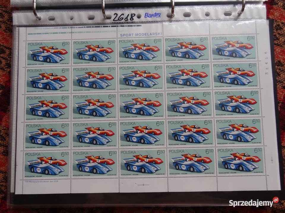 Znaczki pocztowe Polska Fi 26142619 Ark Jarosław sprzedam