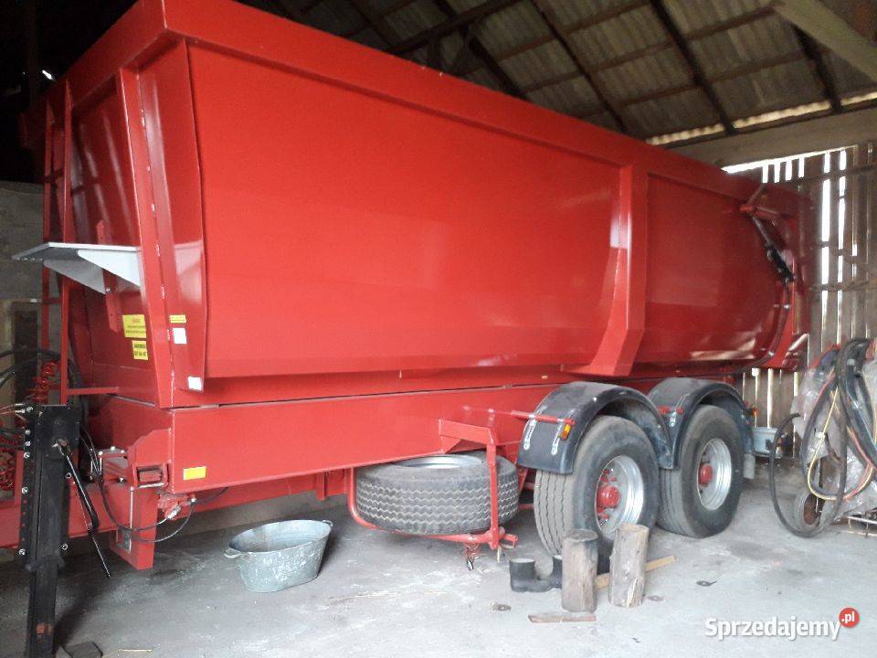 przyczepa wywrotka skorupowa