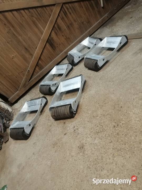 Wózek Rolka pod urwane zblokowane koło Kotla