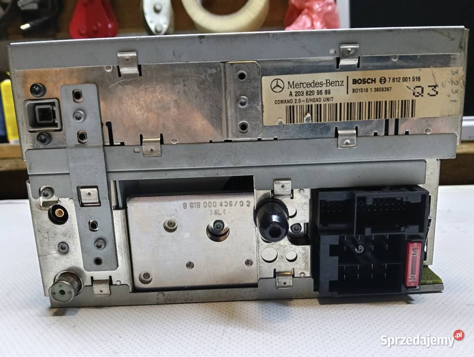Mercedes w203 w209 radio nawigacja CD mazowieckie Drążdżewo Nowe