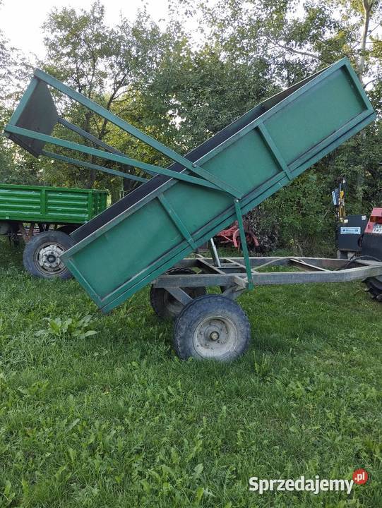 Przyczepka rolnicza wywrotka nieuszkodzony Gorzków-Wieś