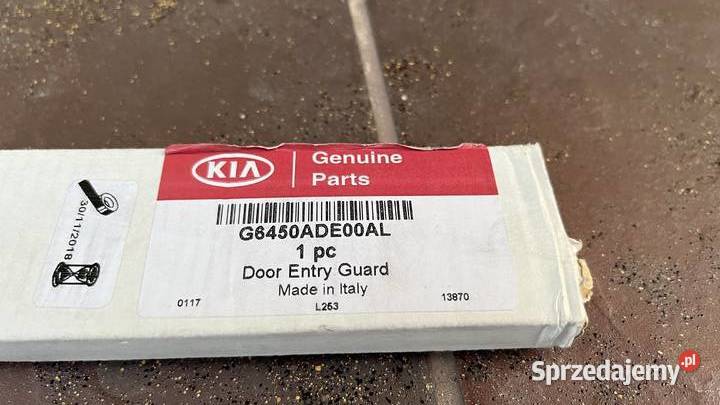 Nakładki Listwy ozdobne na progi KIA PICANTO Nur