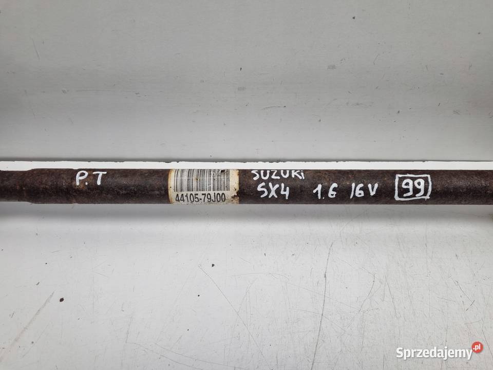 Suzuki SX4 16 16V PRAWA TYLNA PÓŁOŚ półośka Części samochodowe
