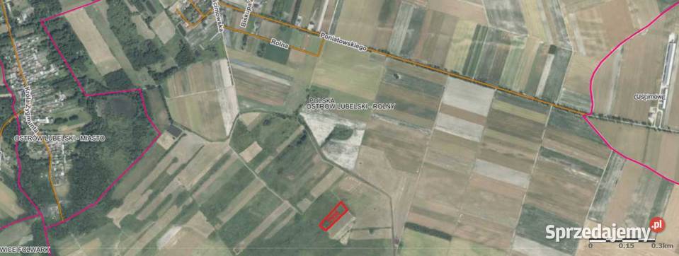 Działki rolne 5ha Ostrów LubelskiGłębokie Ostrów Lubelski