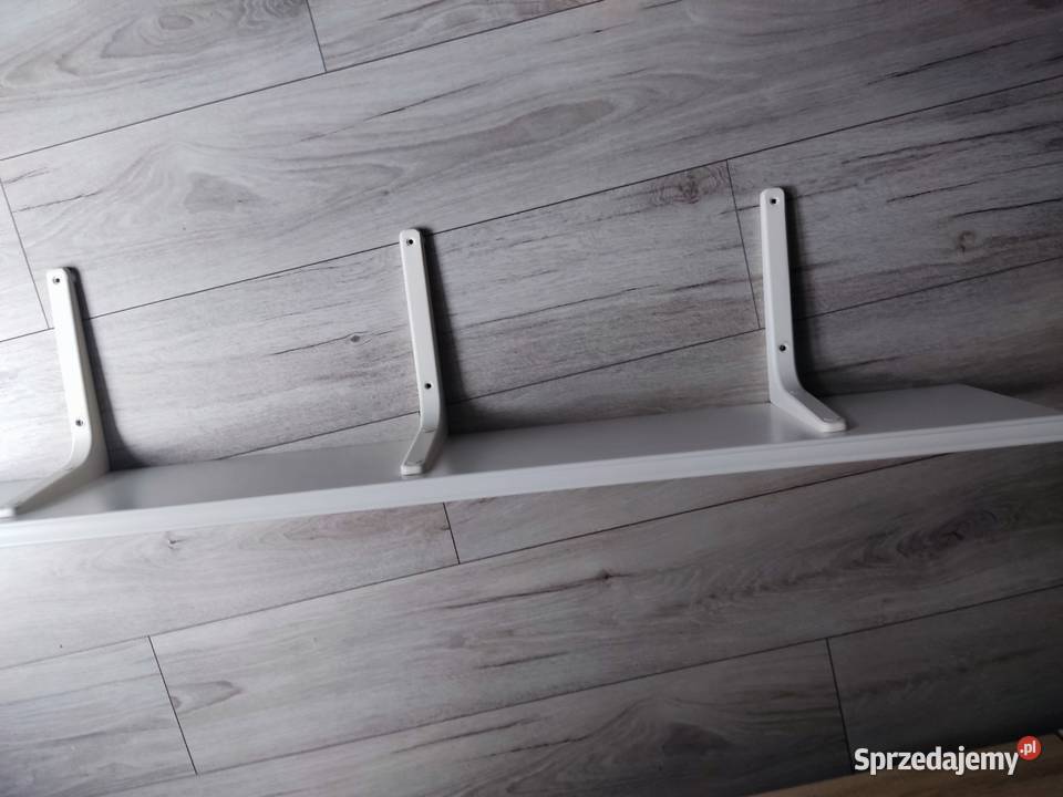 Półka IKEA 120X20 uchwyty Tychy
