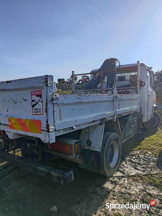 MERCEDES 814D HDS HIAB 0352 Kiper Wywrotka diesel Tymowa