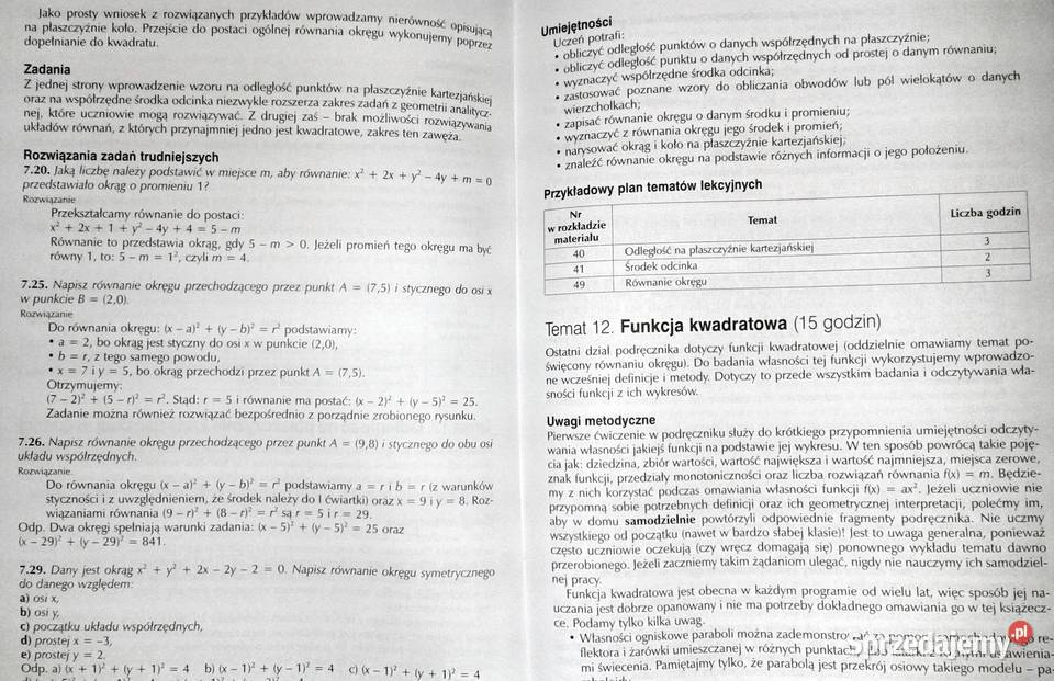 Matematyka 1 Poradnik metodyczny M Antek P Chełm
