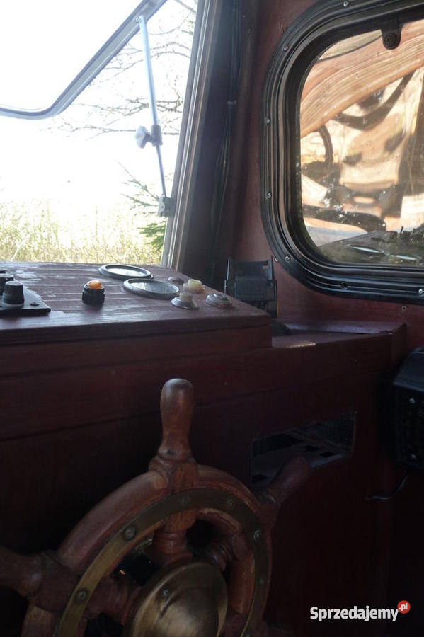 łodz wędkarskaoldtimer 1962r diesel Żeglarstwo Giżycko