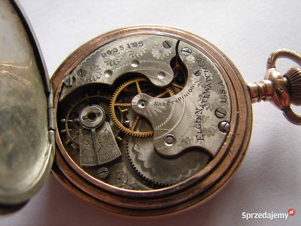 Elgin National Watch Co USA multikolor zegarek