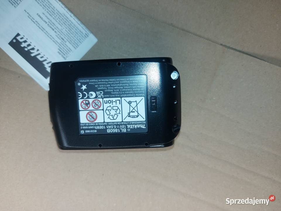 Makita bateria 18V 6Ah z indykatorem oryginalna Gdynia