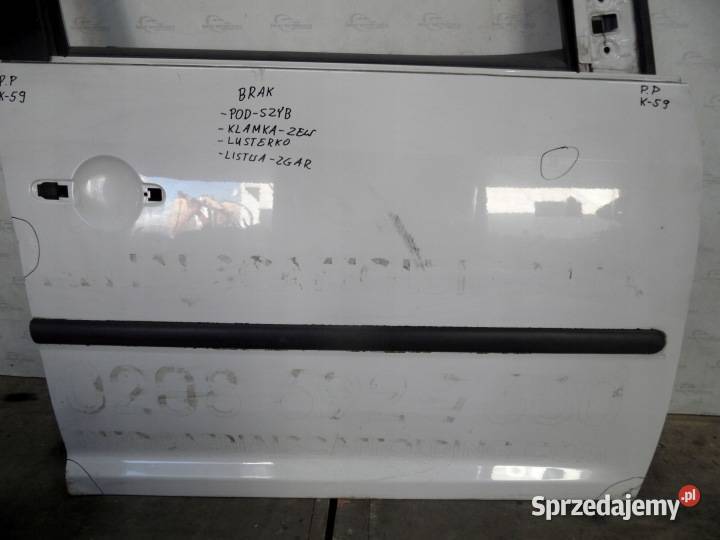 VOLKSWAGEN CADDY III LIFT 12r drzwi prawy przód Drzwi Kielce