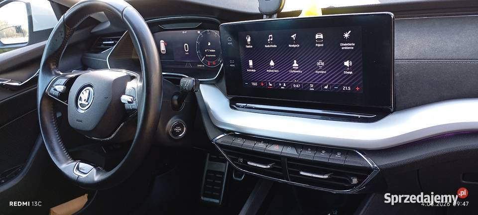 Skoda Octavia 2021r Lampy Matrix Wyświetlacz manualna kujawsko-pomorskie