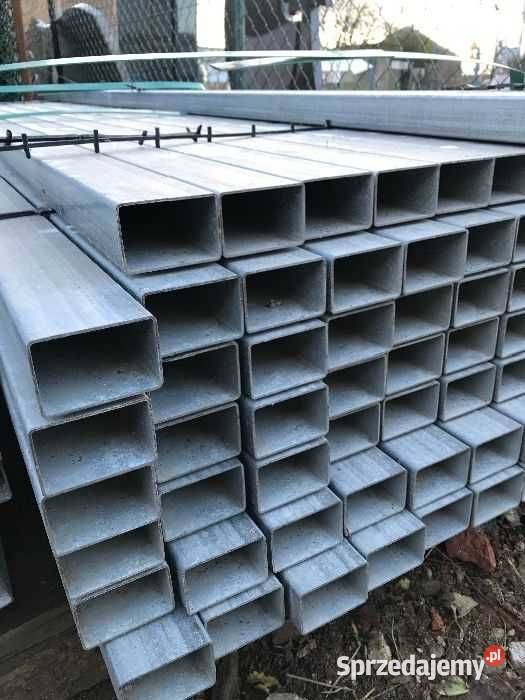 PROFIL 100x100x2 i 3mm ogrodzenie ocynk Słupek podkarpackie