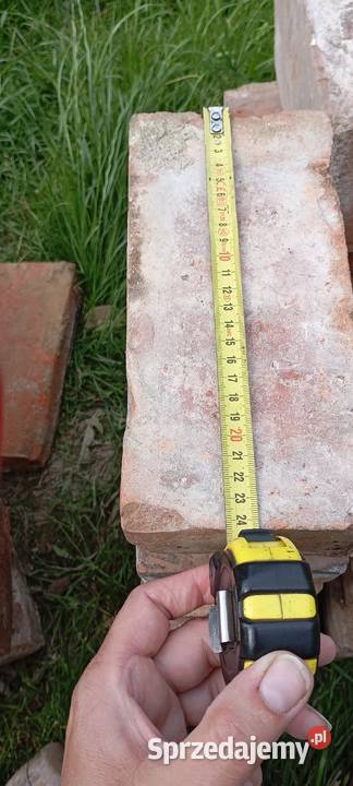 Czerwona cegła rozbiórkowa Susz