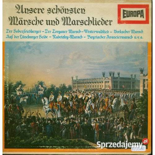 Unsere schnsten Mrsche und Marschlieder Muzyka śląskie