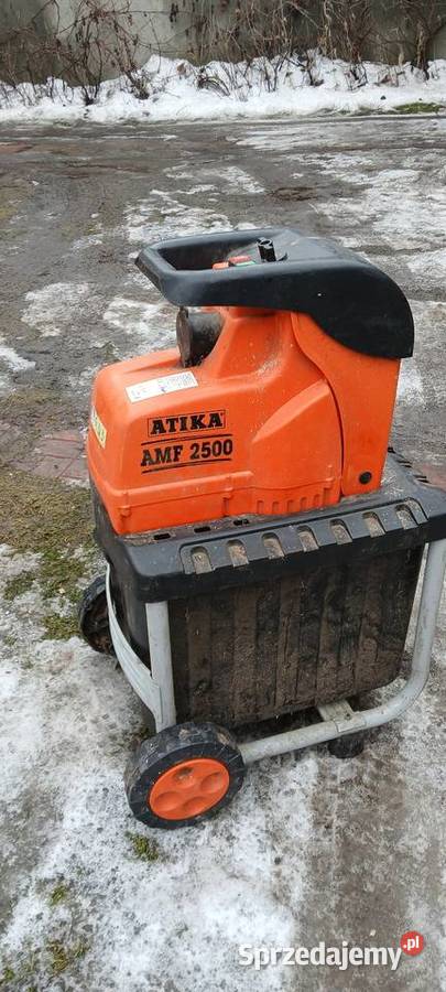 Rozdrabniacz do gałęzi ATIKA AMF 2500 uszkodzony Lipsko