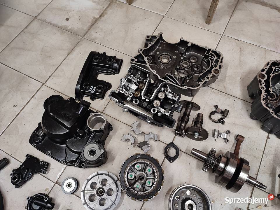 Kawasaki KSF 250 silnik części KLR 250 kapa wał Silniki Jelenia Góra