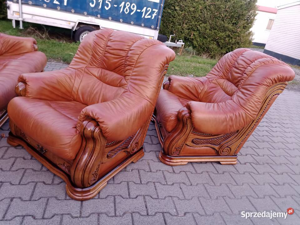 Komplet Wypoczynkowy FLAMENCO 311 i Ława Dąb Kozy