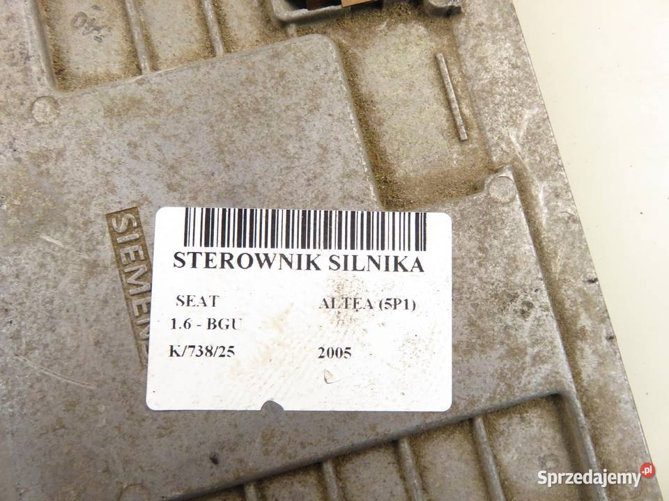 STEROWNIK SEAT ALTEA 16 06A906033DA 5WP40286