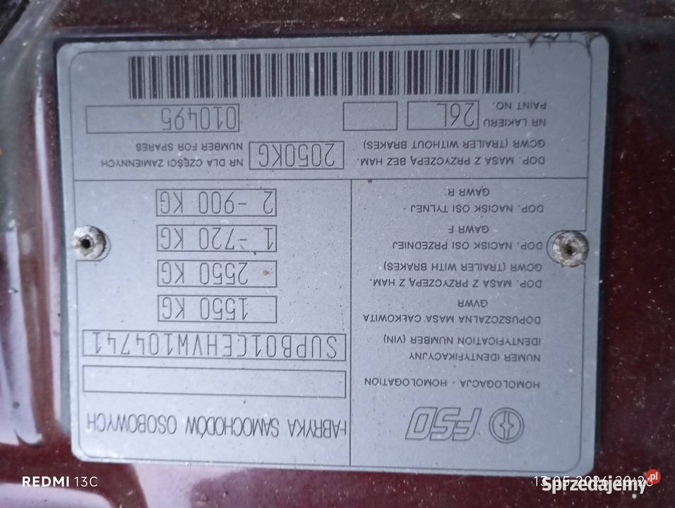Polonez Caro Plus 16 GLi manualna Samochody osobowe mazowieckie Legionowo