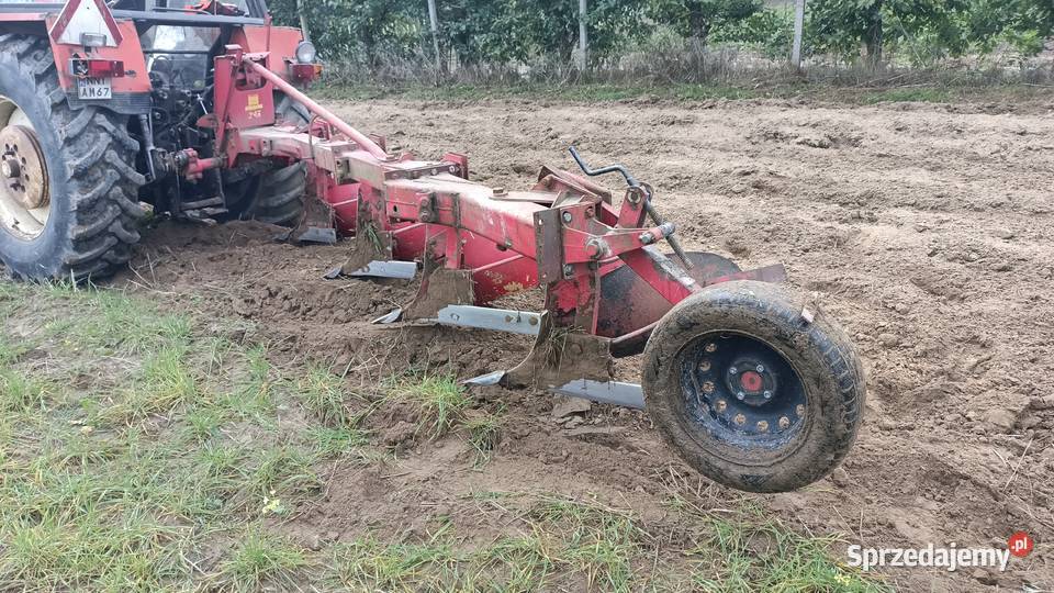 Pług Krone fidux 3 regulacja szerokości orki na Karolew