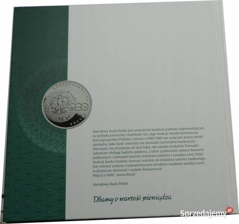 Katalog NBP Monety i banknoty kolekcjonerskie mazowieckie