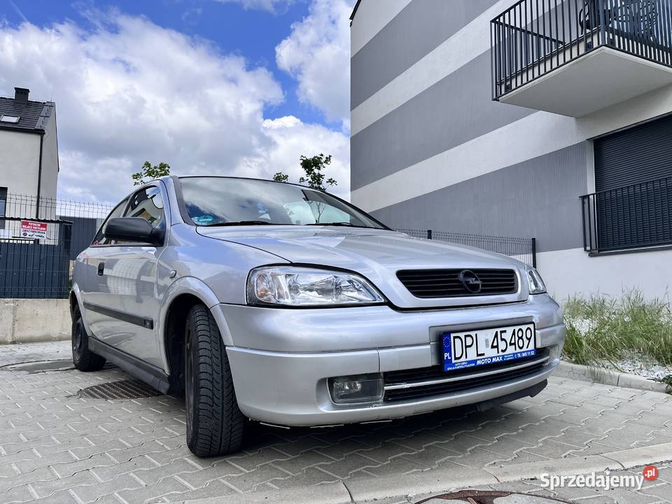 Opel Astra G 2001 świeży przegląd nieuszkodzony Lubin