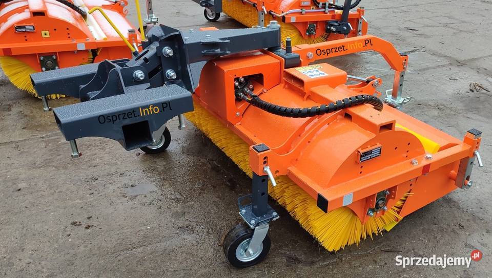 Zamiatarka hydrauliczna z koszem i zraszaniem Bydgoszcz