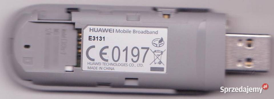 Sprzedam Modem Huawei E3131 Internet i komunikacja Bytom