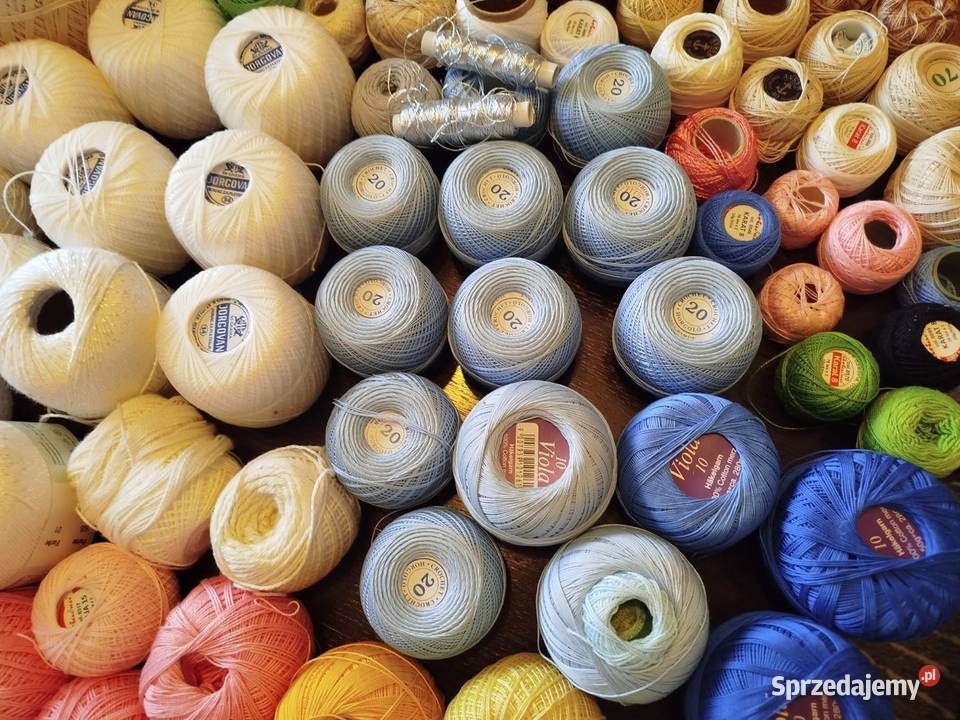 Kordonki do haftu szydełkowania