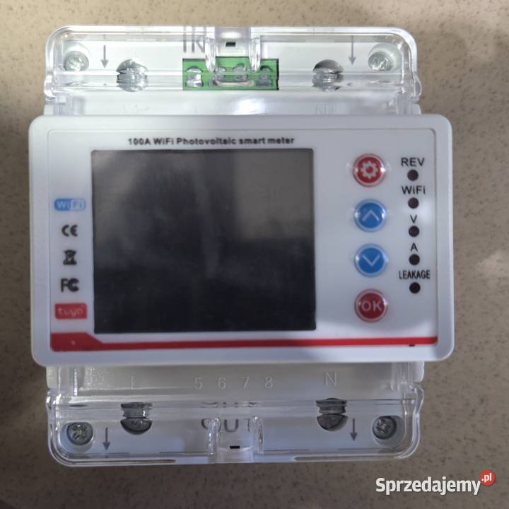 Jednofazowy inteligentny licznik energii 100A z Świętochłowice