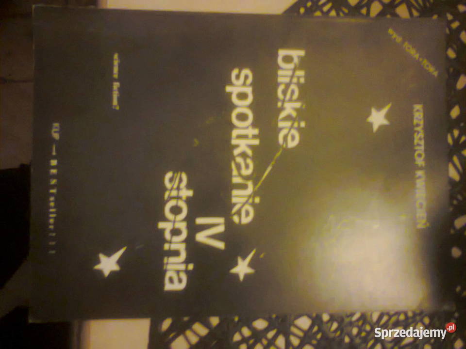 Bliskie spotkanie IV stopnia Krzysztof Kwiecień Warszawa sprzedam