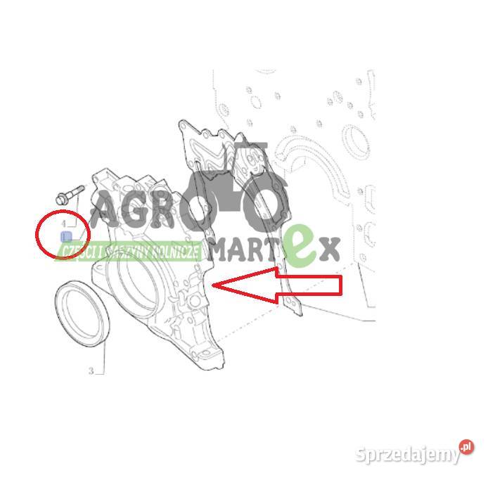 2831401 POMPA OLEJU SILNIKA CNH dolnośląskie