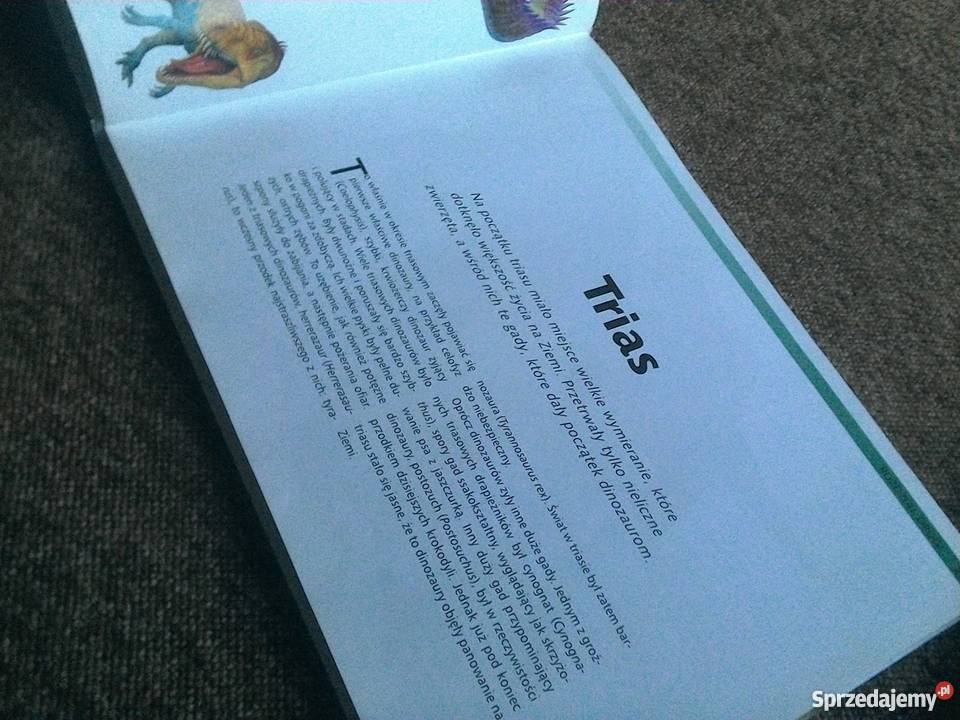 wielki atlas dinozaurów i prechistorychnych Markuszów