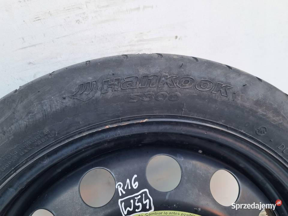 KOŁO DOJAZDOWE Audi Seat Vw Golf VI dojazdówka