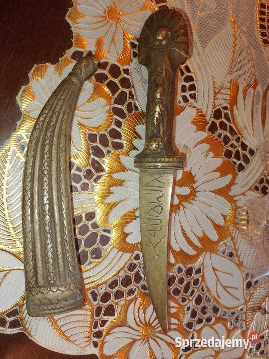 Sztylet egipski XVIII w świętokrzyskie Grzymała