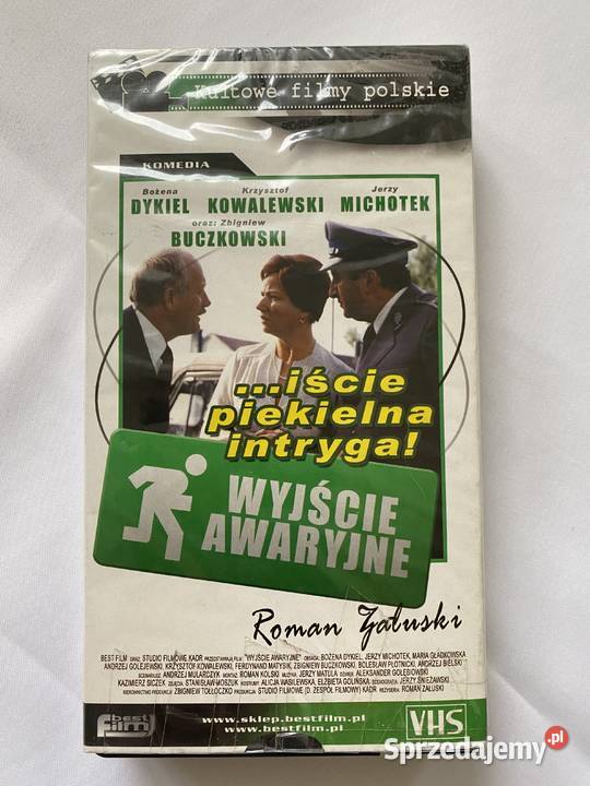 Wyjscie awaryjnefilm na kasecie VHS Lublin